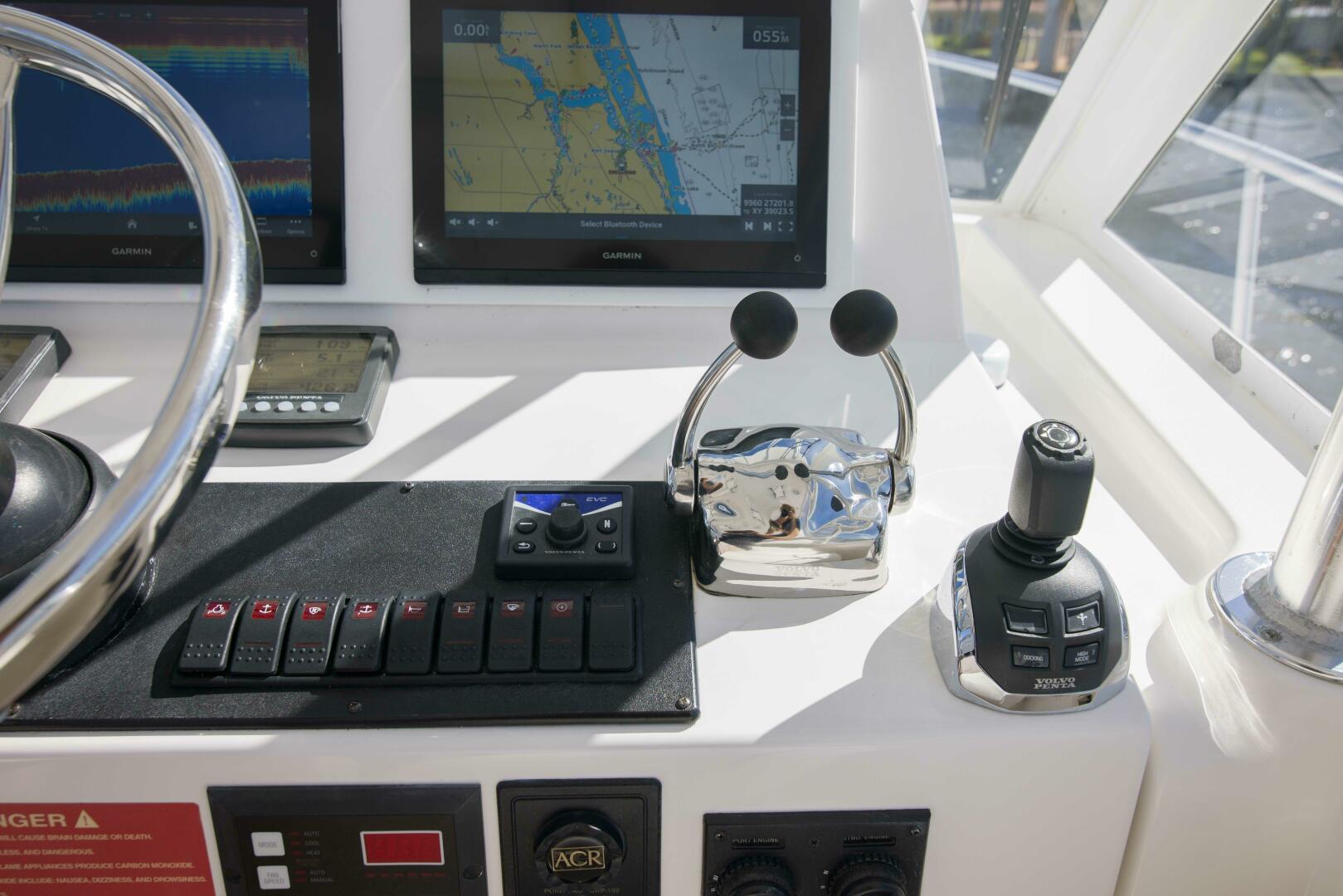 Slide: The Image of Luhrs 37 Date Night Keeping It Reel - Exterior Helm 2010 Luhrs 37 Canyon Express Keeping It Reel Date Night - 5271376