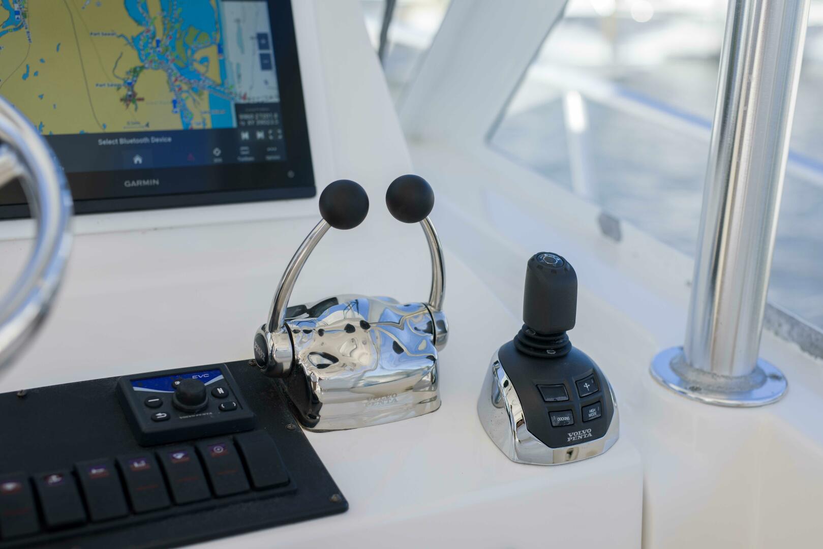 Slide: The Image of Luhrs 37 Date Night Keeping It Reel - Exterior Helm 2010 Luhrs 37 Canyon Express Keeping It Reel Date Night - 5271386