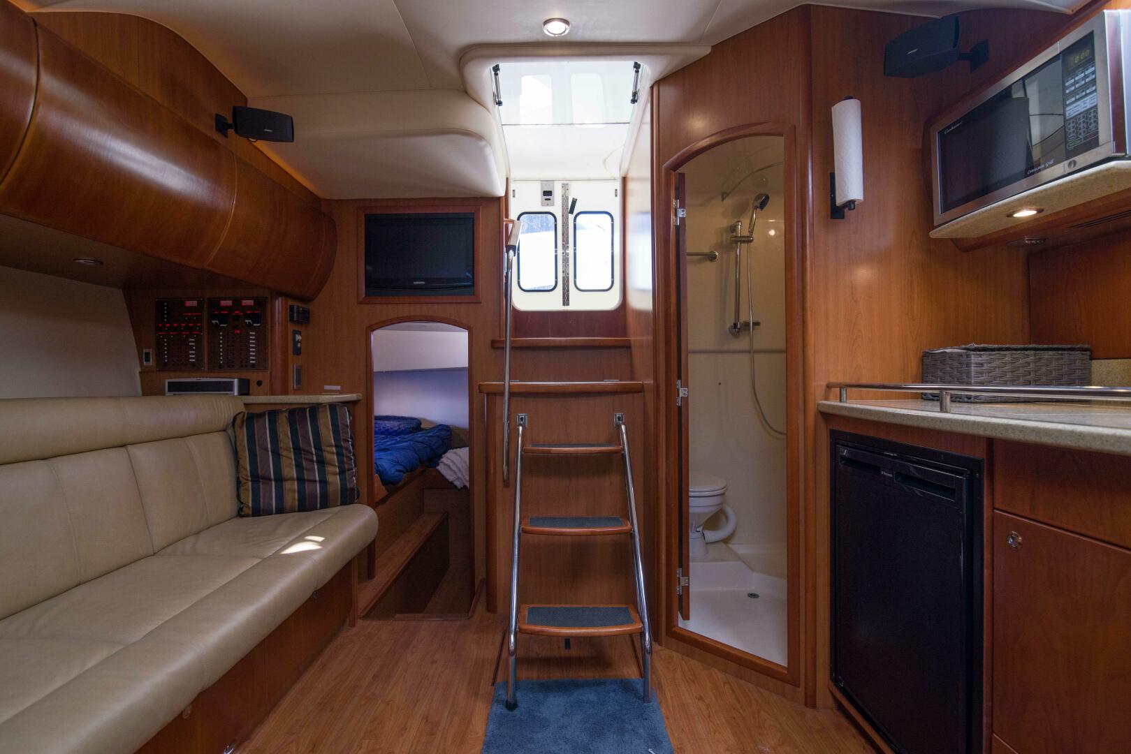 Slide: The Image of Luhrs 37 Date Night Keeping It Reel - Interior Cabin 2010 Luhrs 37 Canyon Express Keeping It Reel Date Night - 5271397