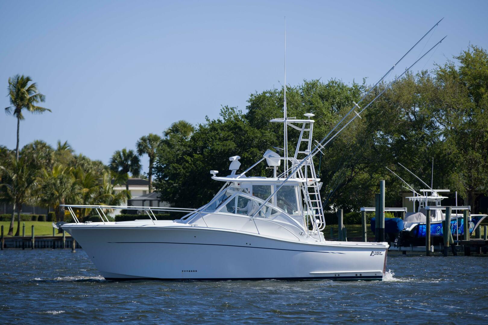Slide: The Image of Luhrs 37 Date Night Keeping It Reel - Exterior Profile 2010 Luhrs 37 Canyon Express Keeping It Reel Date Night - 5271406