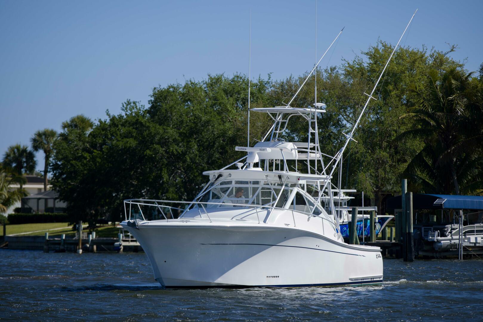 Slide: The Image of Luhrs 37 Date Night Keeping It Reel - Exterior Profile 2010 Luhrs 37 Canyon Express Keeping It Reel Date Night - 5271407