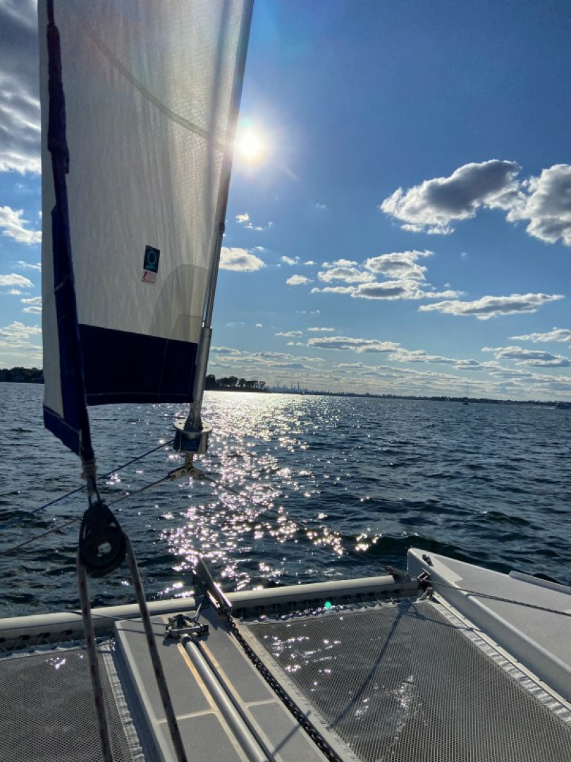 Slide: The Image of Used Sail Catamaran for sale 2003 Maine Cat 30 - PELICAN - 5503898