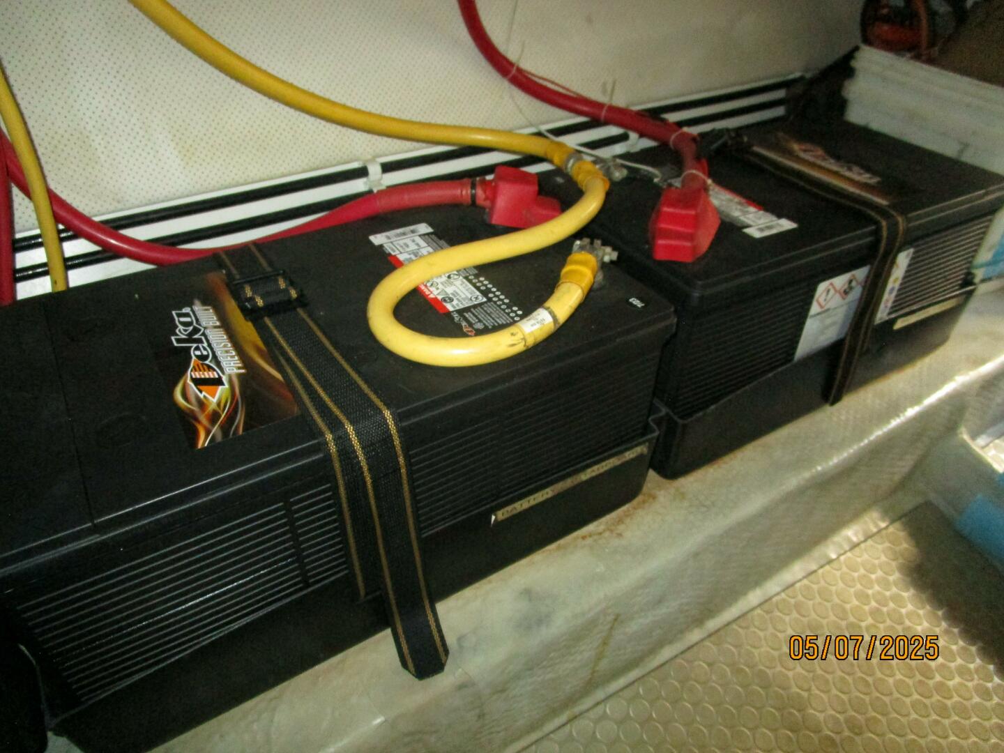 Slide: The Image of 34' Mainship battery bank3 - 5297589