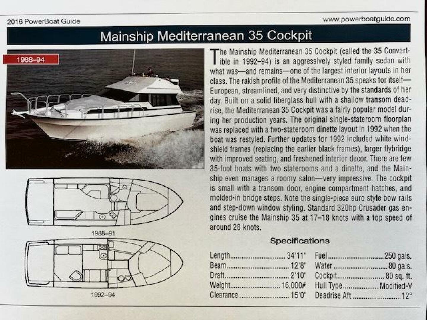 Slide: The Image of Mainship 35 1988 - 4501377