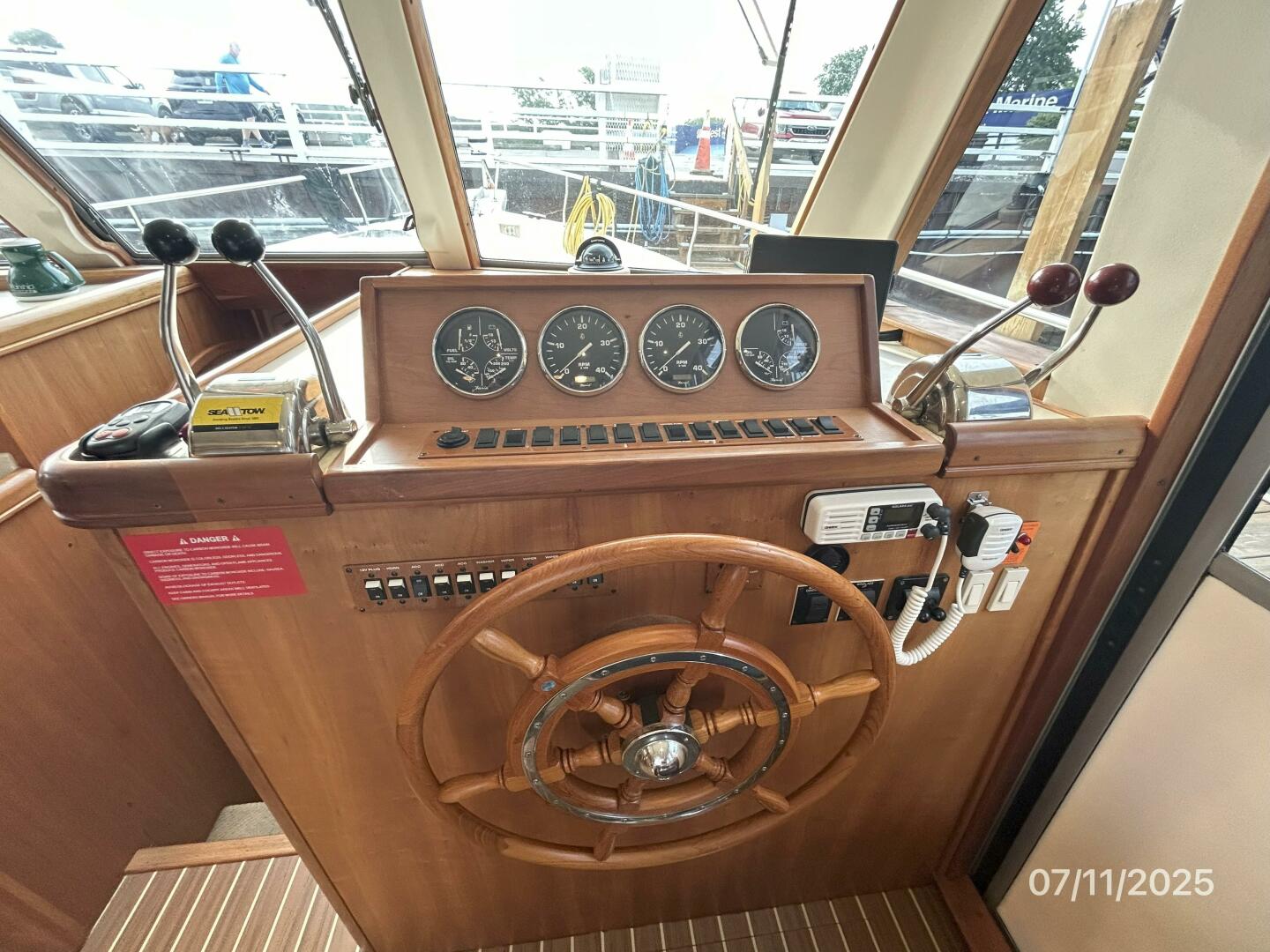 Slide: The Image of 39' Mainship lower helm2 - 5472708