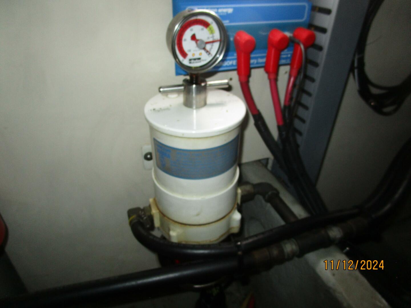 Slide: The Image of 40' Mainship Racor fuel filter - 4802564