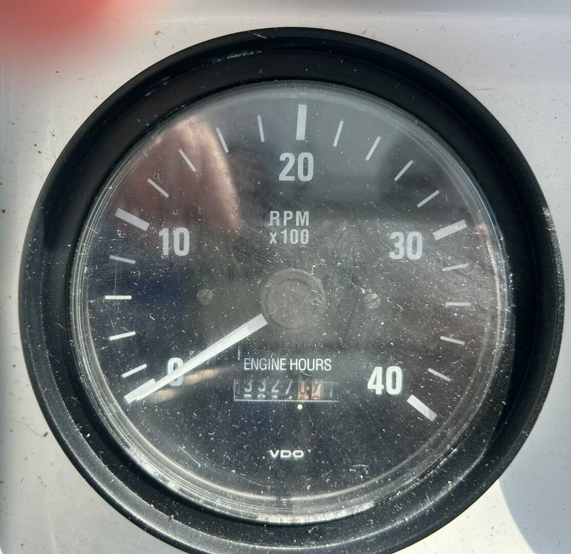 Slide: The Image of Mainship 430 Starboard Engine Hours - 55