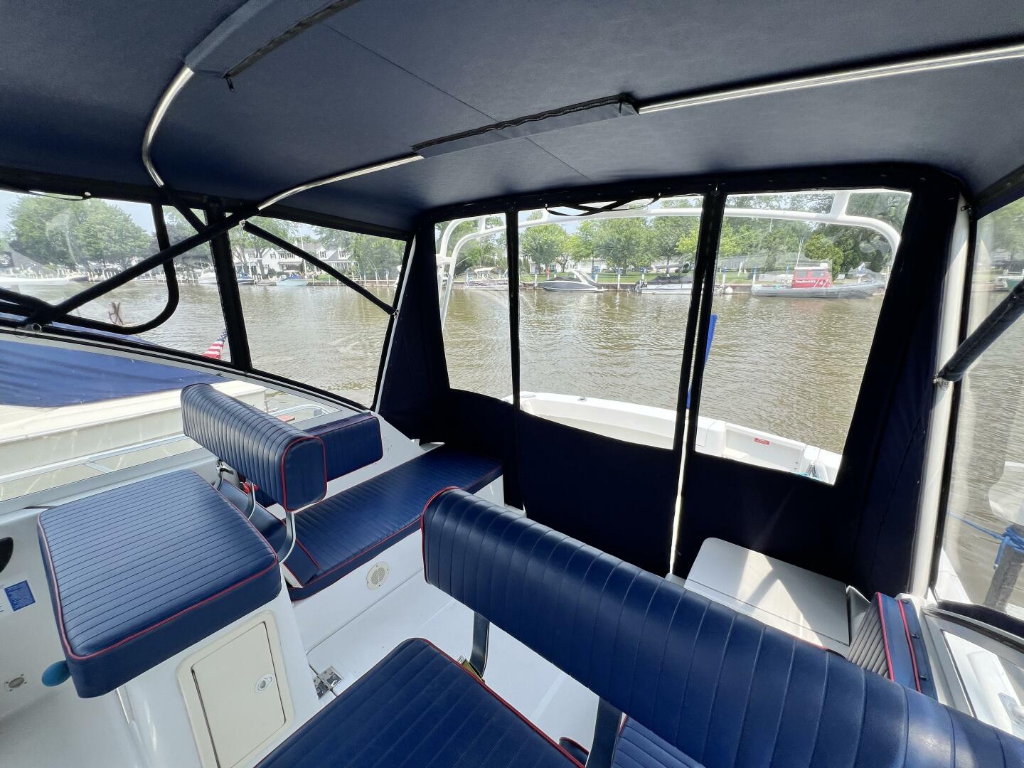 Slide: The Image of 2001 34 Mainship Helm Chair - 5390998