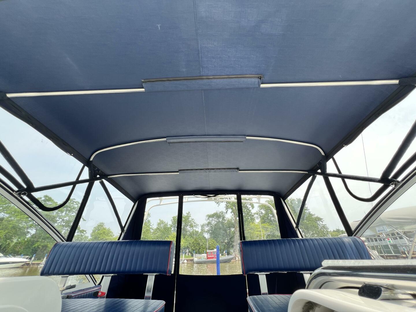 Slide: The Image of 2001 34 Mainship Top Canvas - 5391006
