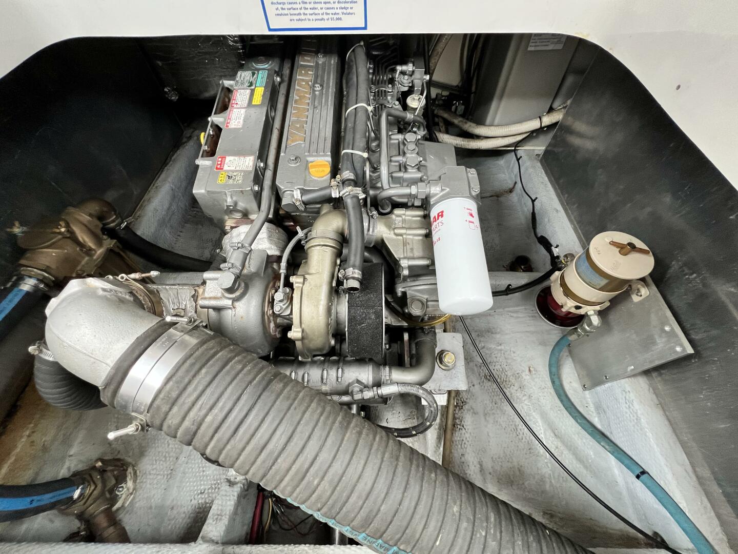 Slide: The Image of 2001 34 Mainship Engine - 5391119