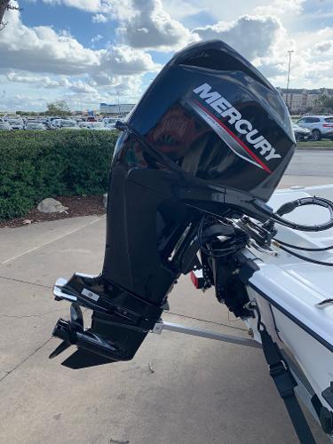 Slide: The Image of 2024 Mako Pro Skiff 15 CC with Mercury outboard motor. - 4