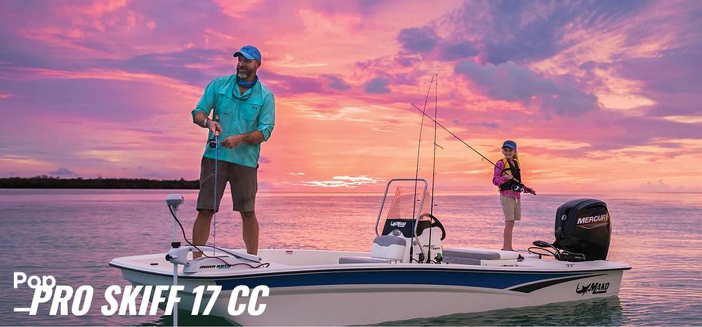 Slide: The Image of 2023 MAKO Pro Skiff 17 Brochure - 13695439