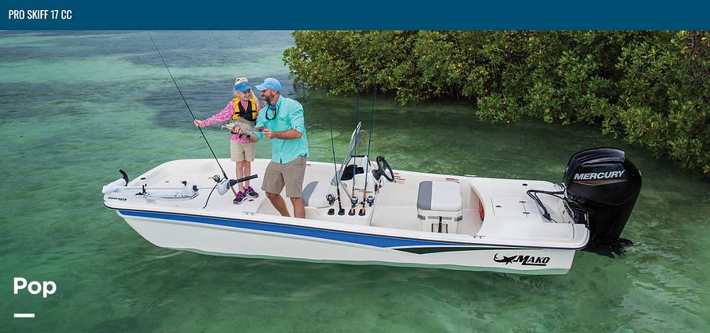 Slide: The Image of 2023 MAKO Pro Skiff 17 Brochure - 13695440