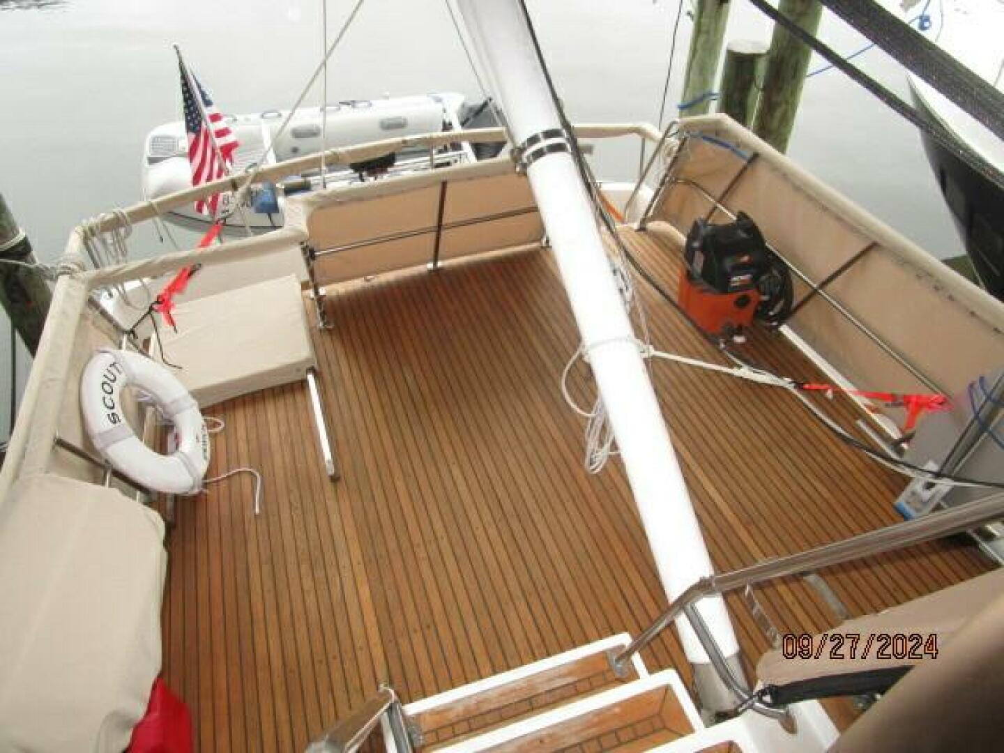 Slide: The Image of 46' Marine Trader trunk cabin aft - 21
