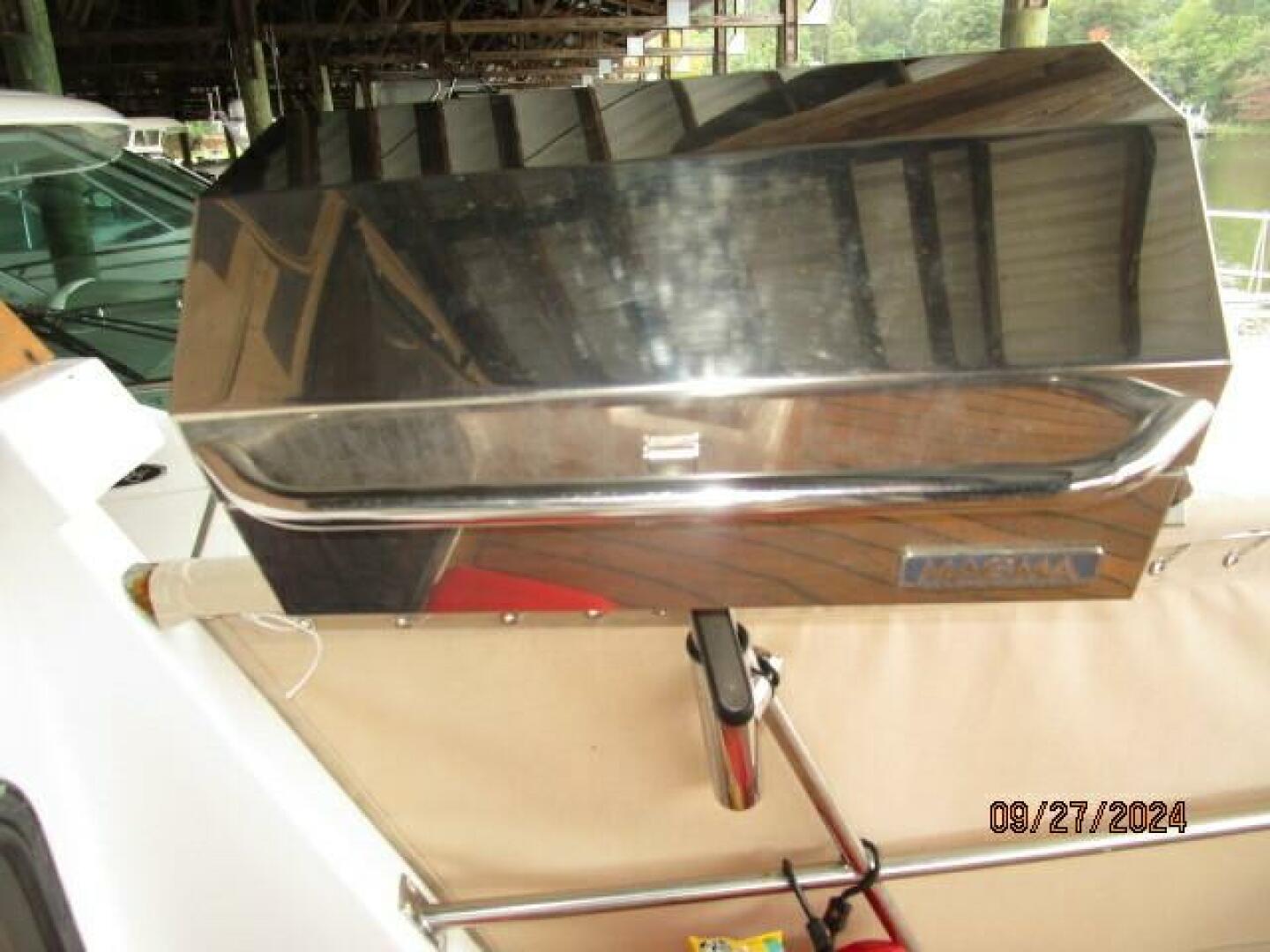 Slide: The Image of 46' Marine Trader BBQ grill - 24