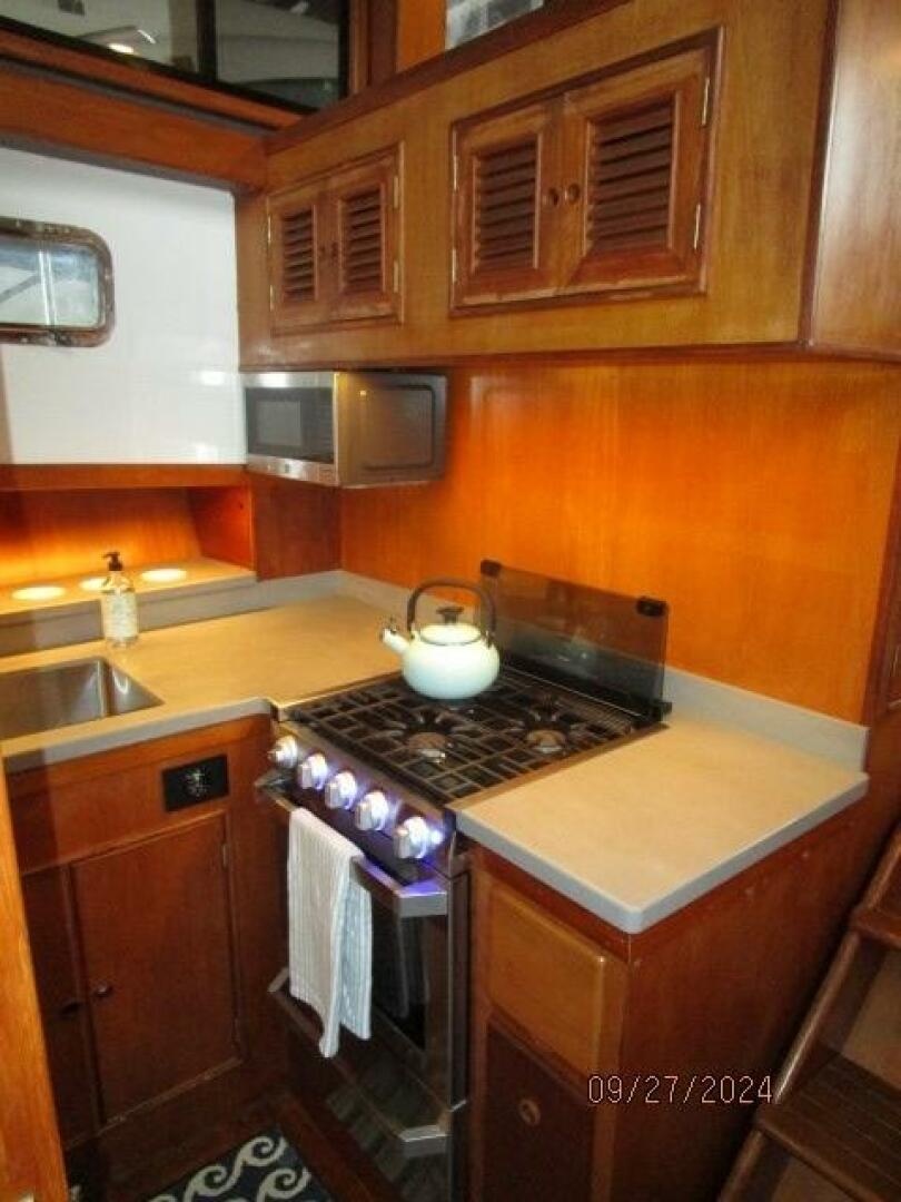 Slide: The Image of 46' Marine Trader galley3 - 45