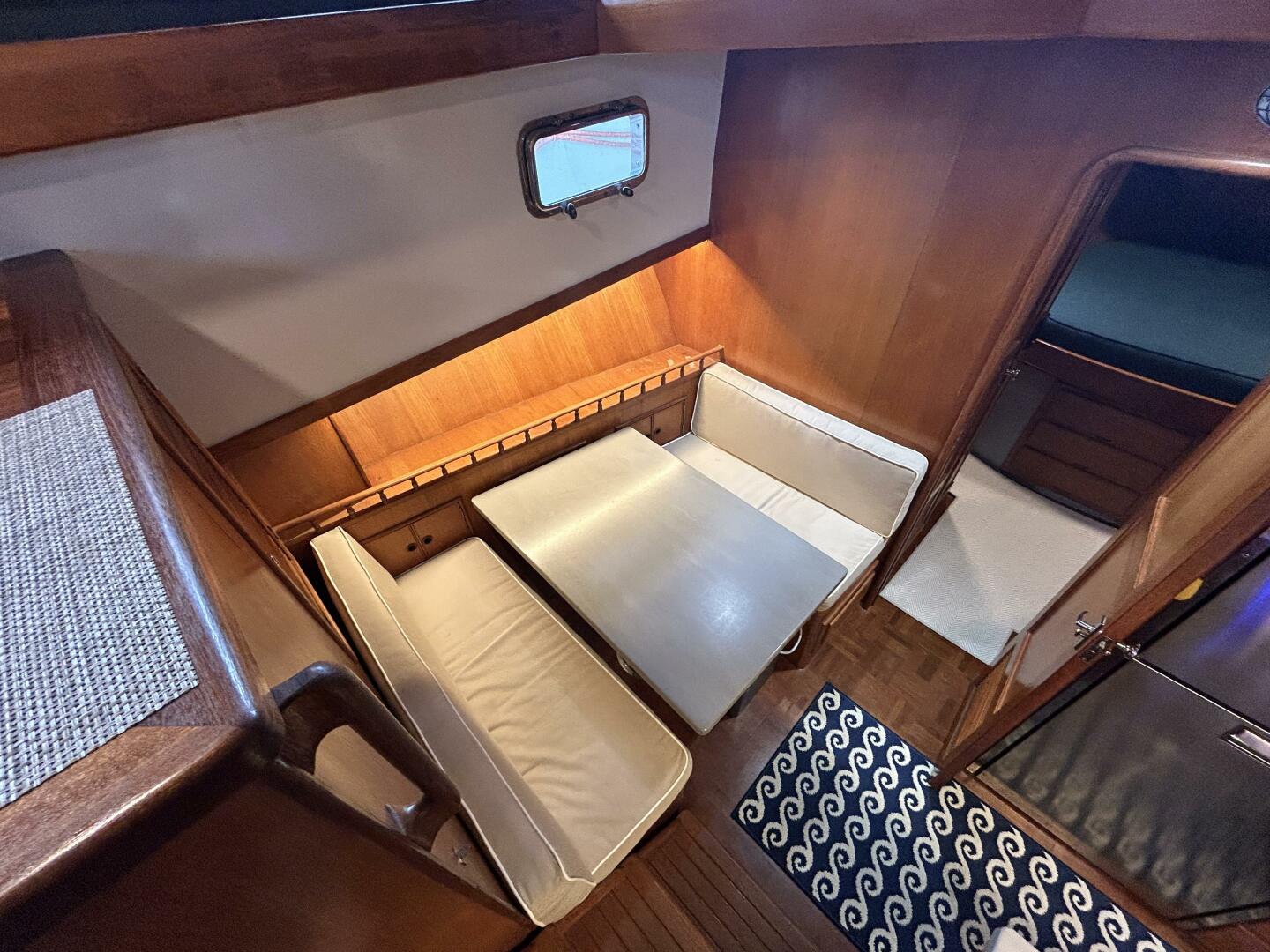 Slide: The Image of 46' Marine Trader dinette1 - 46