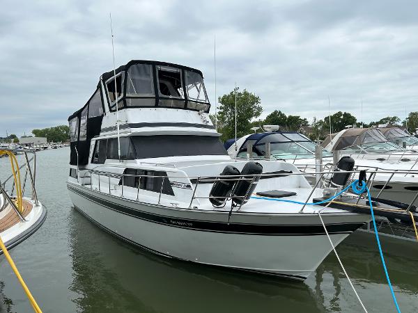 Slide: The Image of 1986 Marinette 39 Double Cabin For Sale By Lucas Sochacki (440) 915-8995 - 0
