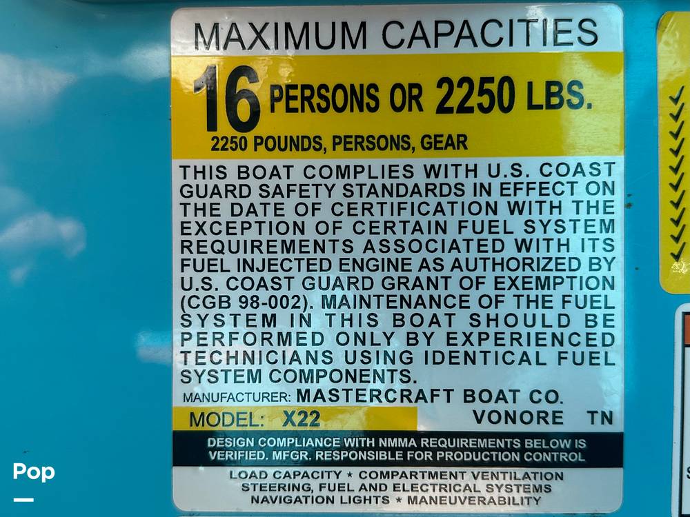 Slide: The Image of Mastercraft X22 2021 - 13031513