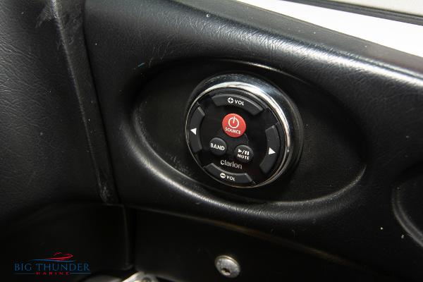 Slide: The Image of 2005 MasterCraft X45 boat dashboard with Clarion audio control. - 31