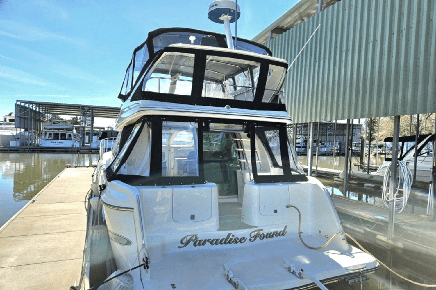 Slide: The Image of Maxum 4100 SCB 1998 - 9