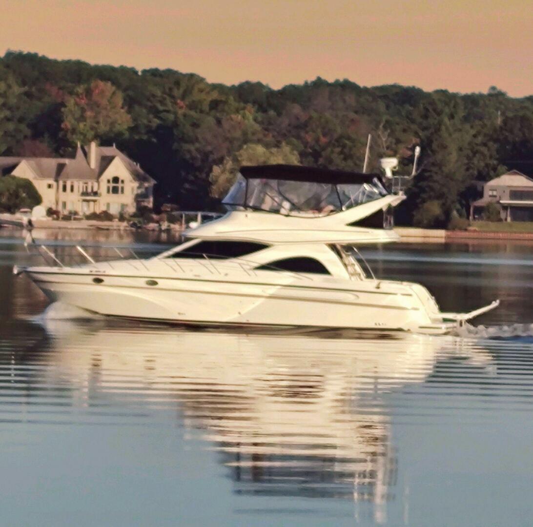 Slide: The Image of Maxum 4100 Sport Cruiser Bridge 1999 - 5556283