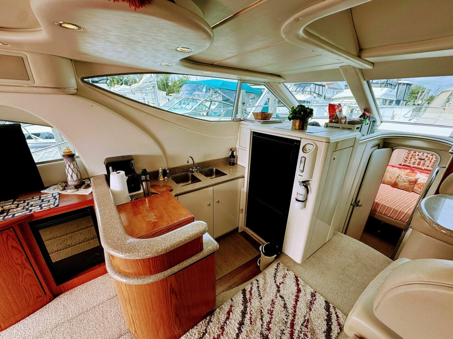 Slide: The Image of Maxum 4100 Sport Cruiser Bridge 1999 - 5556369