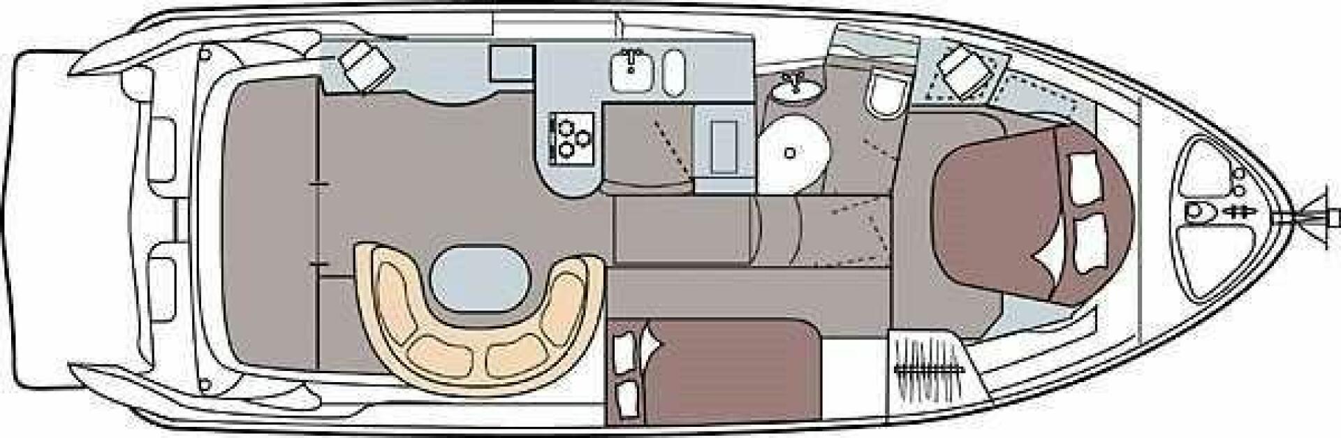 Slide: The Image of Maxum 4100 Sport Cruiser Bridge 1999 - 5556458
