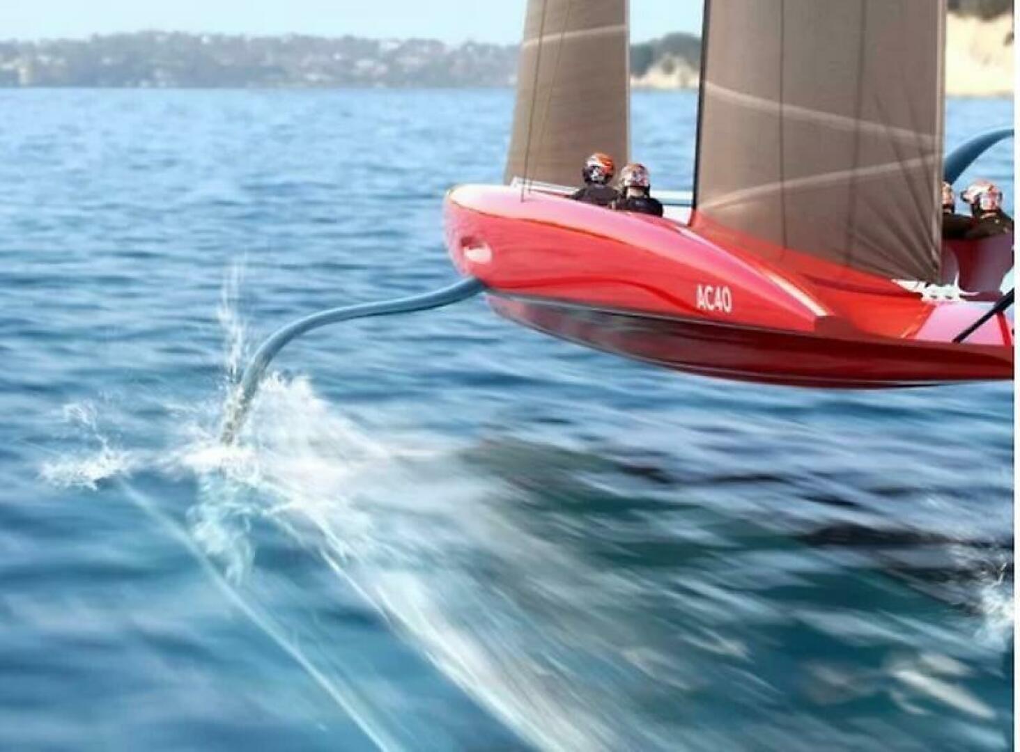 Slide: The Image of McConaghy Boats AC-40 2025 - 0