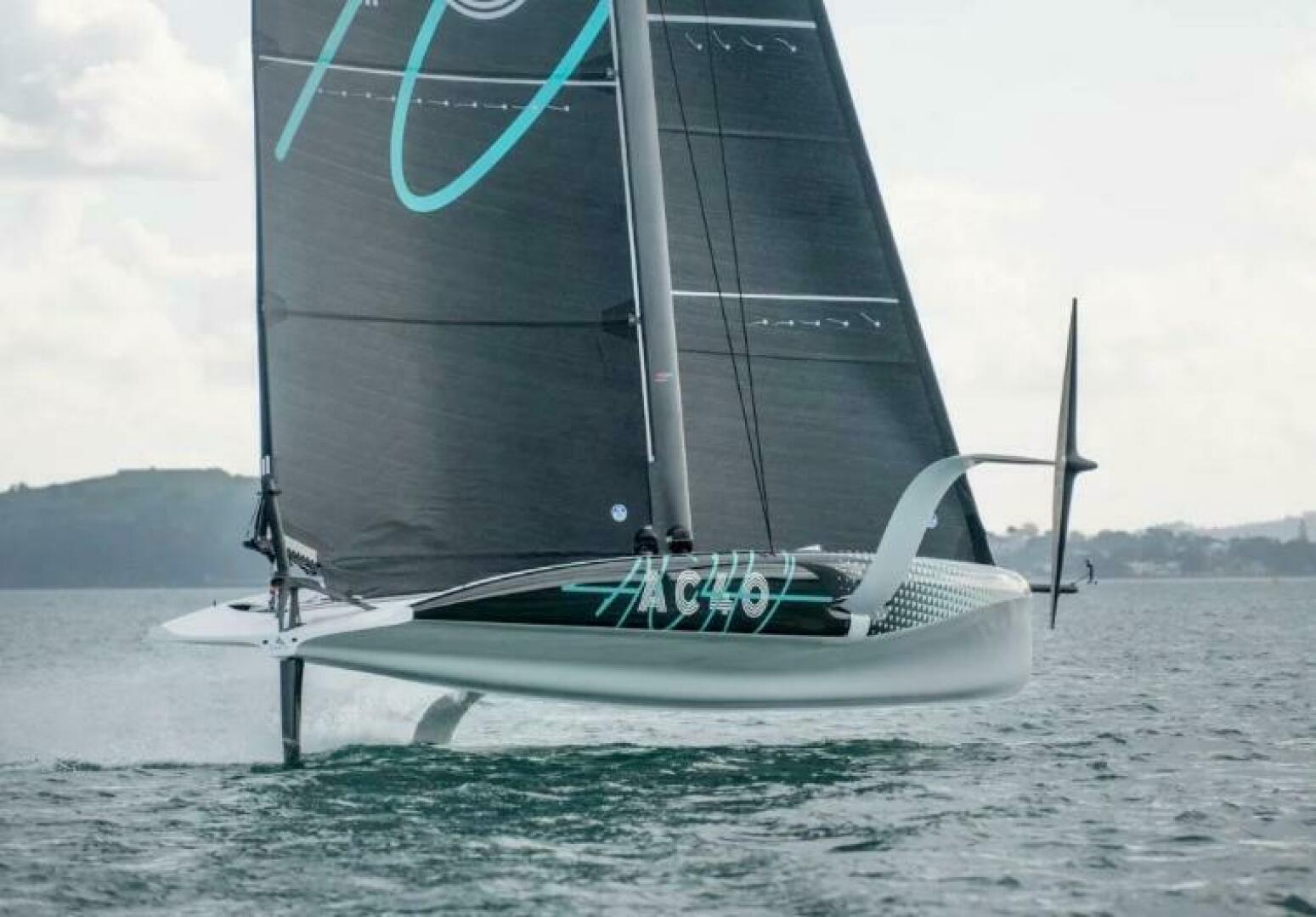 Slide: The Image of McConaghy Boats AC-40 2025 - 2