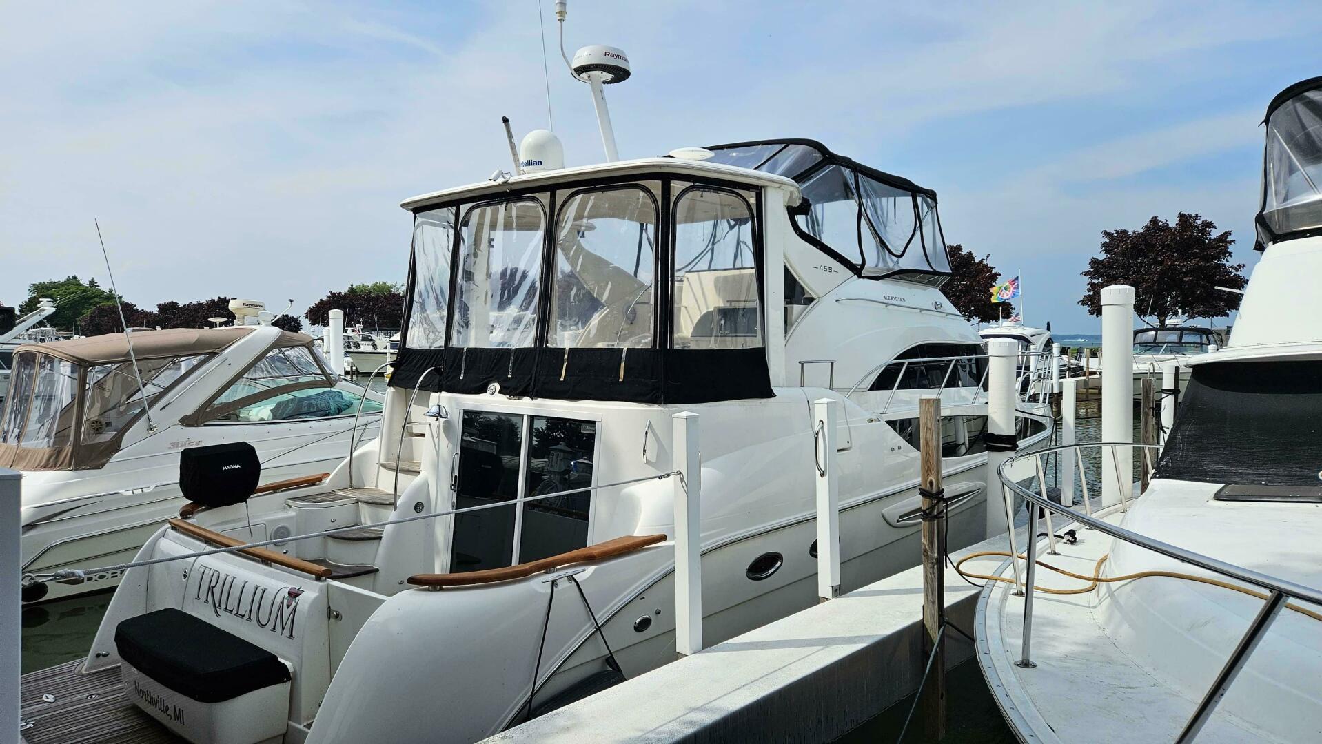 Slide: The Image of Meridian 459 Cockpit Motor Yacht 2008 - 4743943