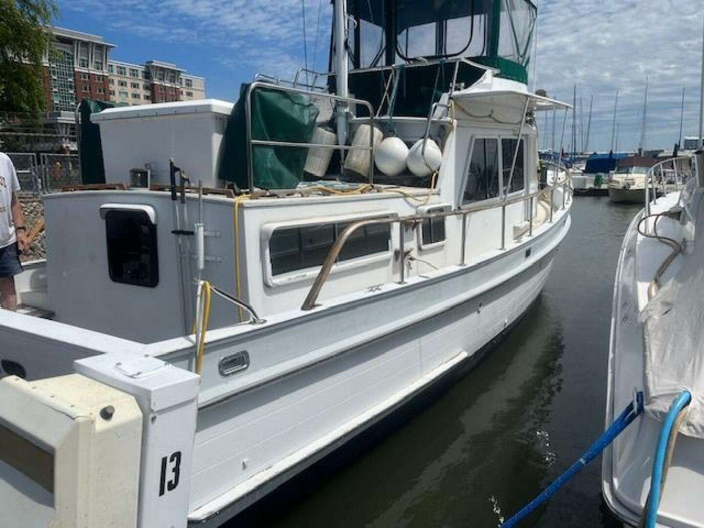 Slide: The Image of Monk 40 Trawler 1982 - 5191357