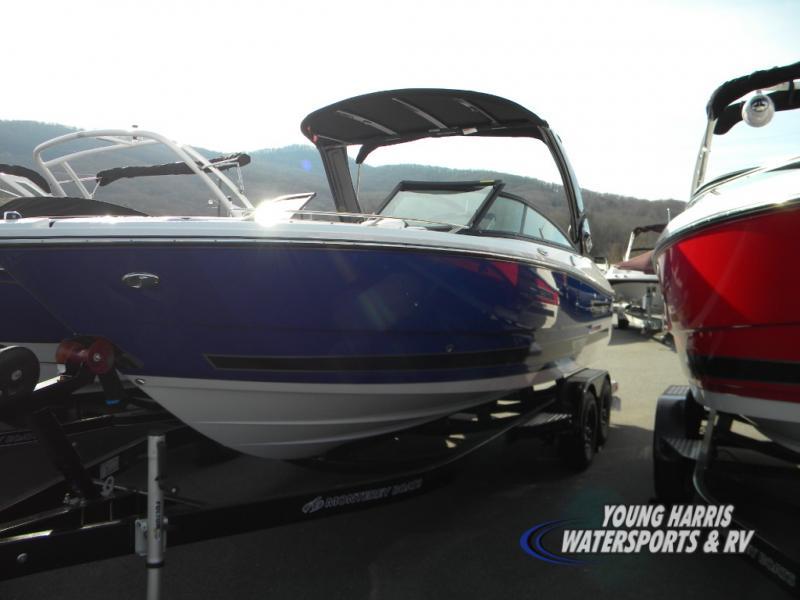 Slide: The Image of 2024 Monterey 238SS boat on trailer at Young Harris Watersports & RV. - 1