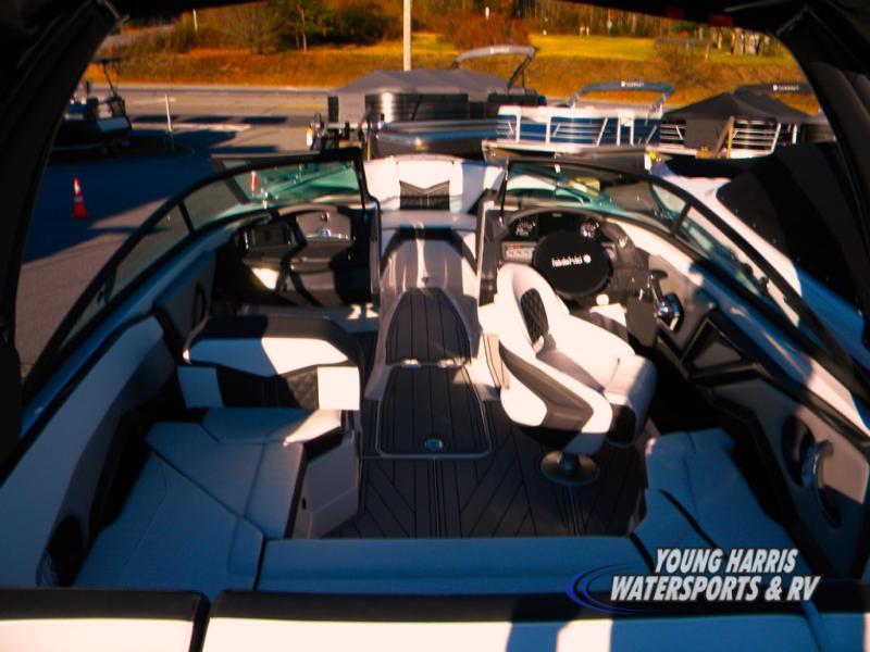 Slide: The Image of Interior of 2024 Monterey 238SS boat at Young Harris Watersports & RV dealership. - 6