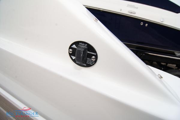 Slide: The Image of Close-up of 2024 Monterey 278 SS boat control switch. - 23