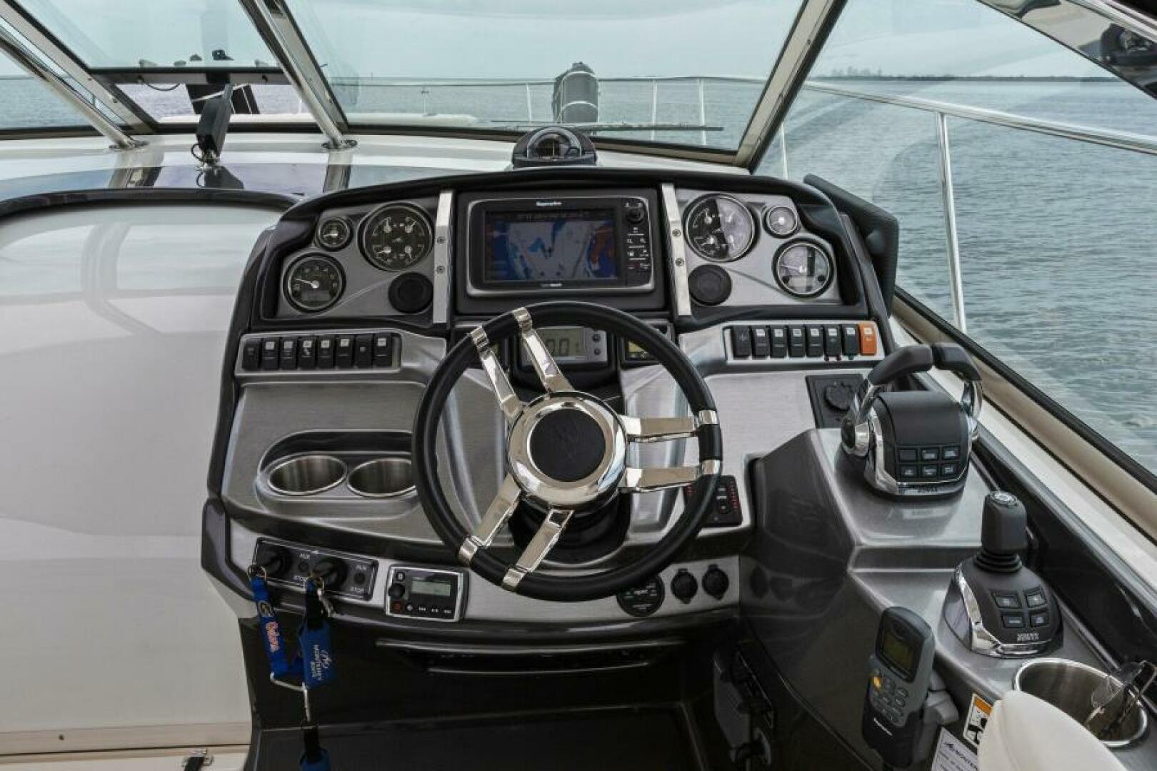 Slide: The Image of 2013 40 Monterey Sport Yacht - Favorite Mistake - Helm - 5157648