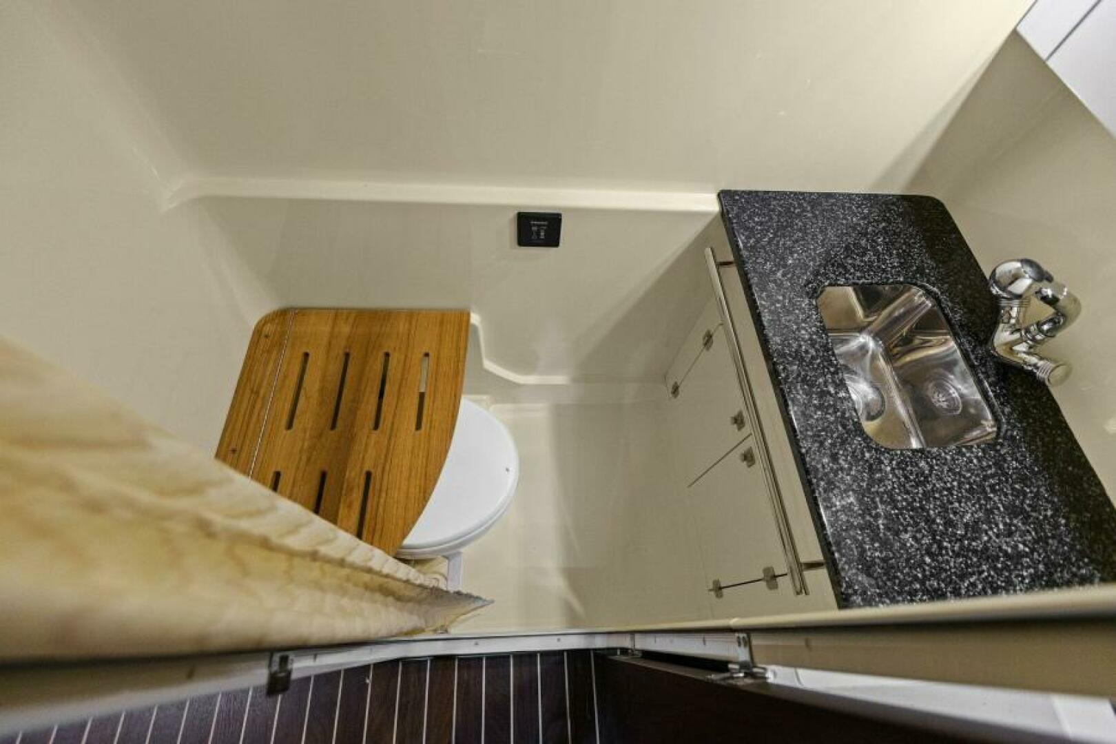Slide: The Image of 2013 40 Monterey Sport Yacht - Favorite Mistake - Master Stateroom Shower Stall - 5157663