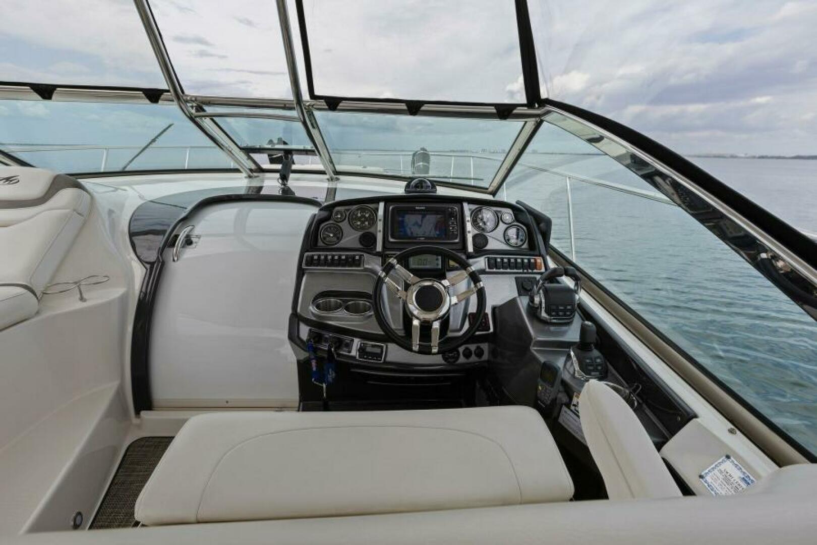 Slide: The Image of 2013 40 Monterey Sport Yacht - Favorite Mistake - Helm - 5157669
