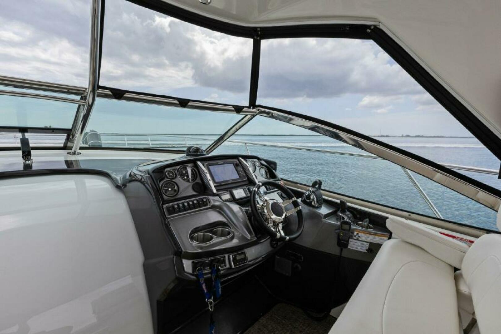 Slide: The Image of 2013 40 Monterey Sport Yacht - Favorite Mistake - Helm - 5157670