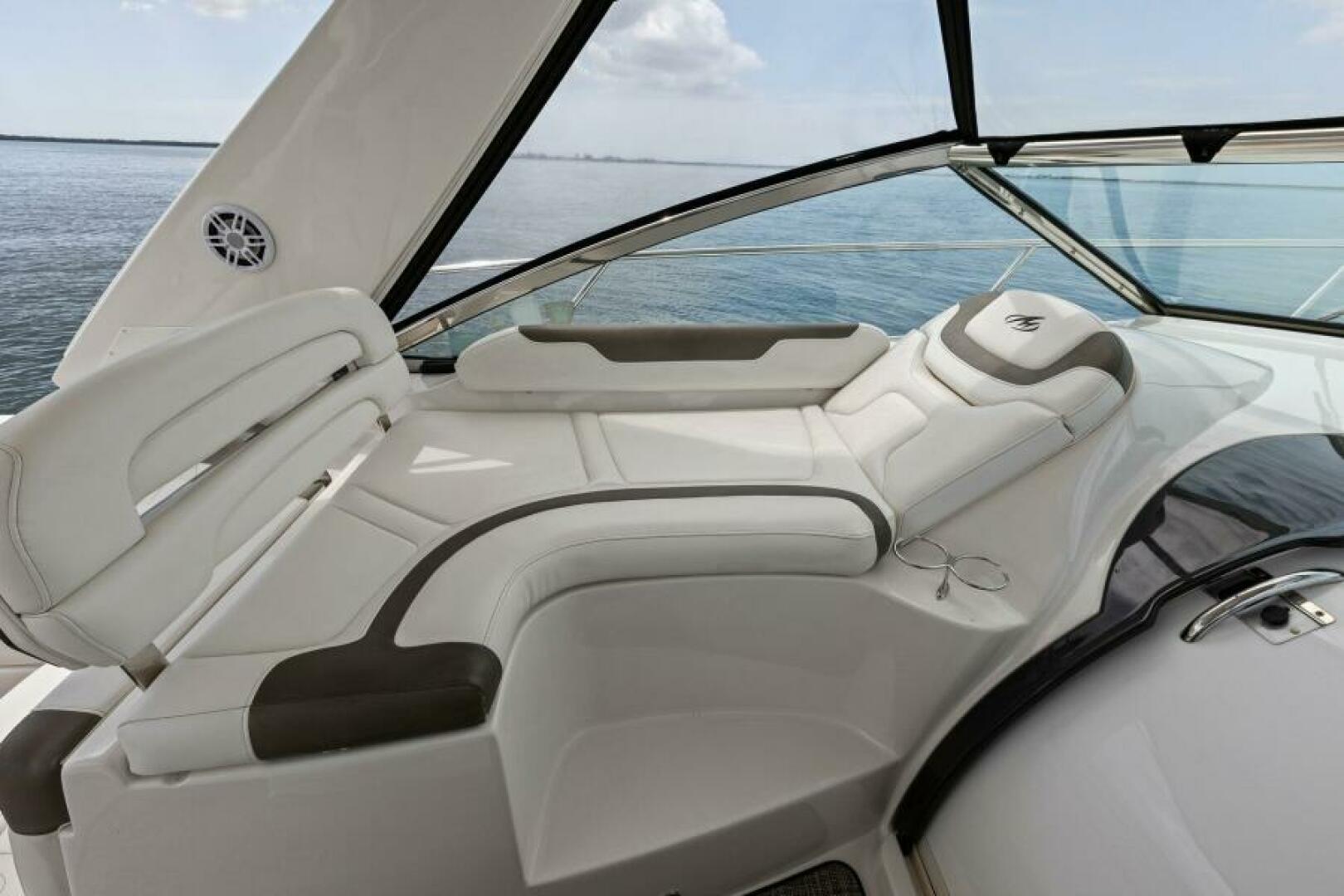 Slide: The Image of 2013 40 Monterey Sport Yacht - Favorite Mistake - Helm Companion Seat - 5157672