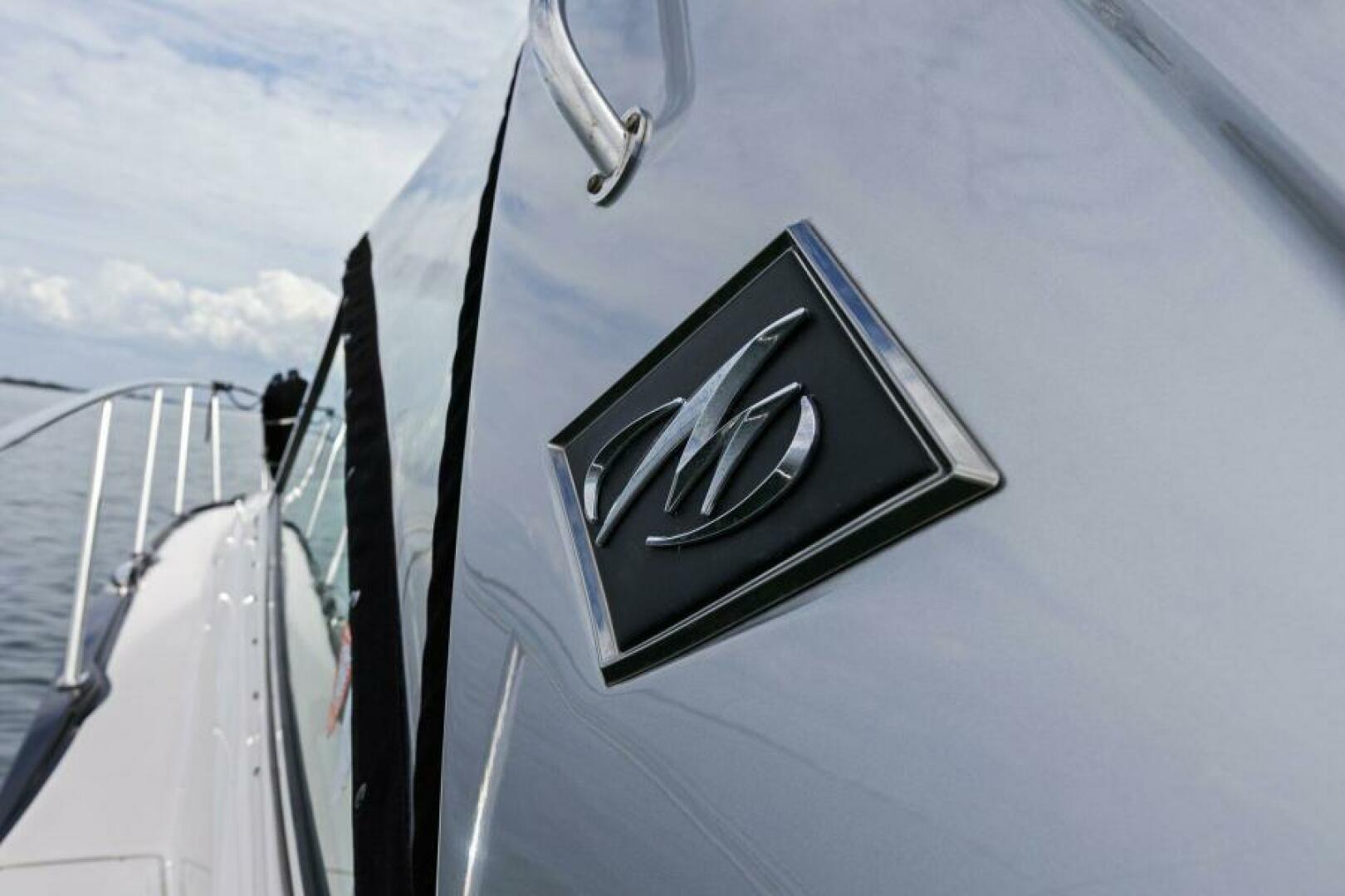 Slide: The Image of 2013 40 Monterey Sport Yacht - Favorite Mistake - Walkway to Foredeck - 5157683
