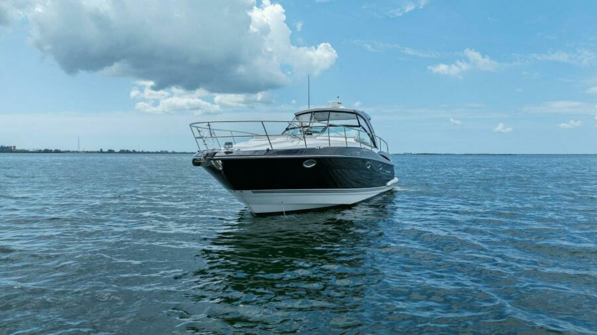 Slide: The Image of 2013 40 Monterey Sport Yacht - Favorite Mistake - Bow Profile - 5157695