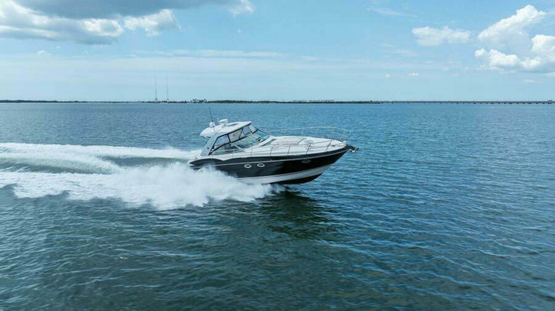 Slide: The Image of 2013 40 Monterey Sport Yacht - Favorite Mistake - Running Profile - 5157699