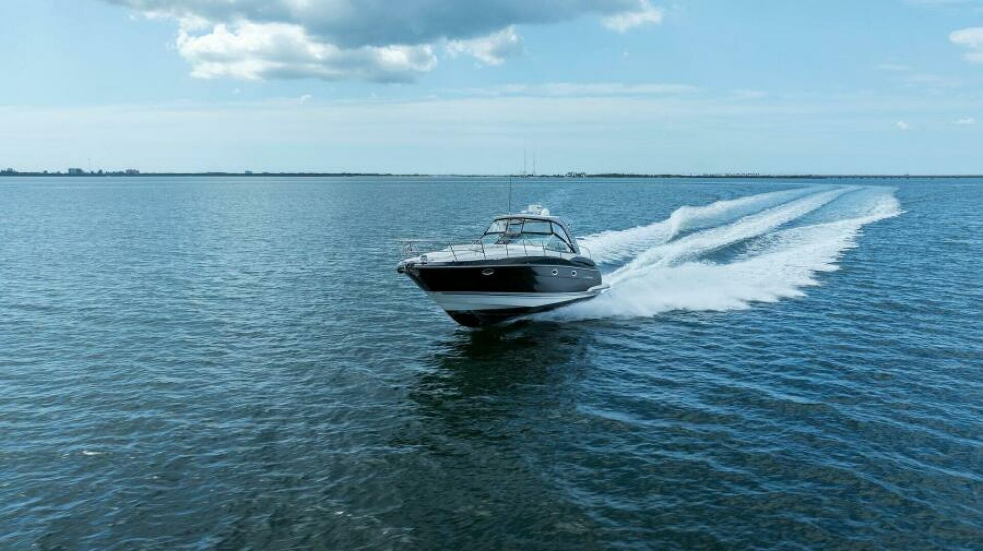 Slide: The Image of 2013 40 Monterey Sport Yacht - Favorite Mistake - Running Profile - 5157702