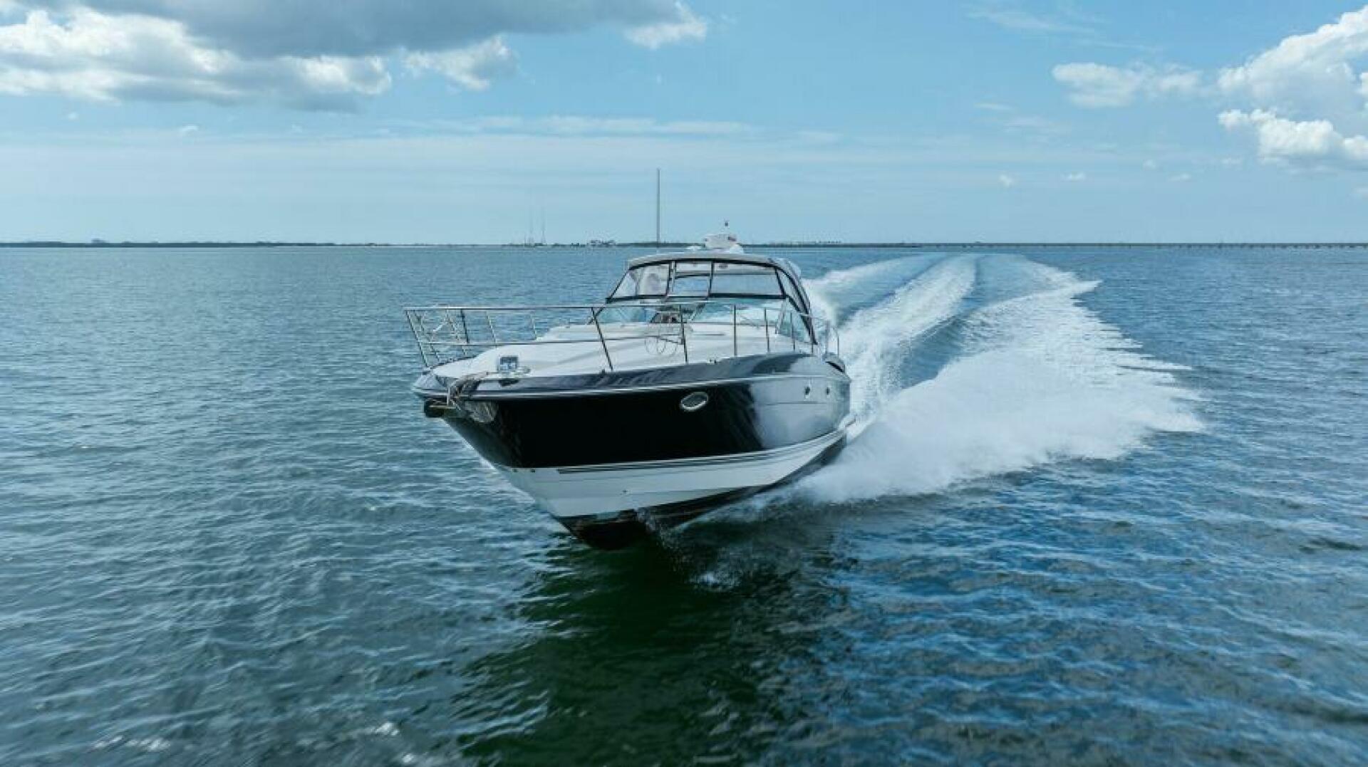 Slide: The Image of 2013 40 Monterey Sport Yacht - Favorite Mistake - Running Profile - 5157703