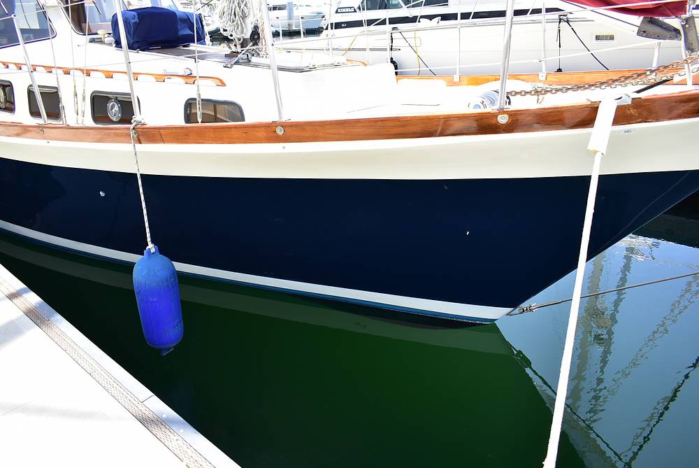 Slide: The Image of Nauticat 44 Siltala Yachts, Finland; 1980 - 14362169