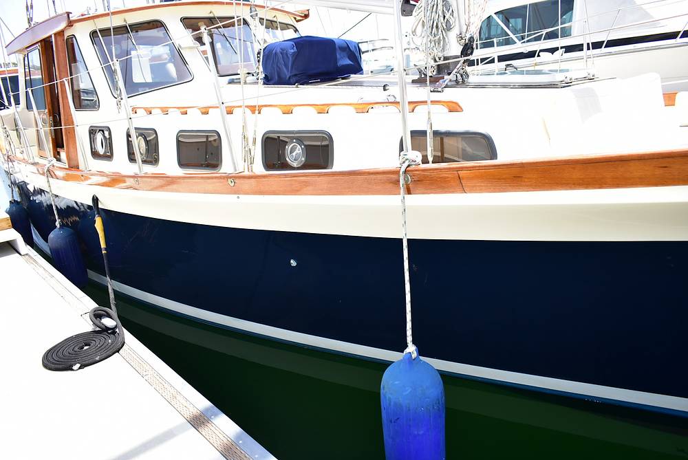 Slide: The Image of Nauticat 44 Siltala Yachts, Finland; 1980 - 14362170