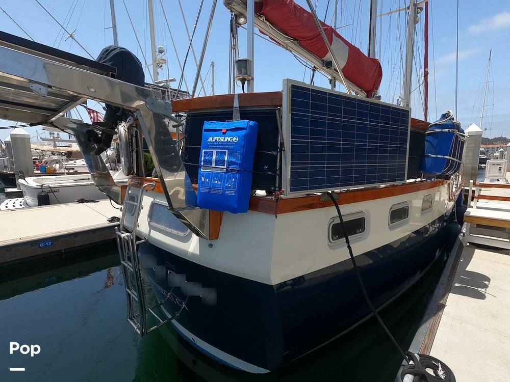 Slide: The Image of Nauticat 44 Siltala Yachts, Finland; 1980 - 14362088