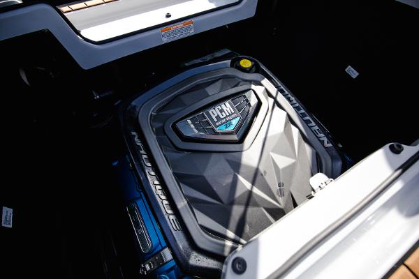 Slide: The Image of 2022 Nautique G25 PCM engine compartment. - 16