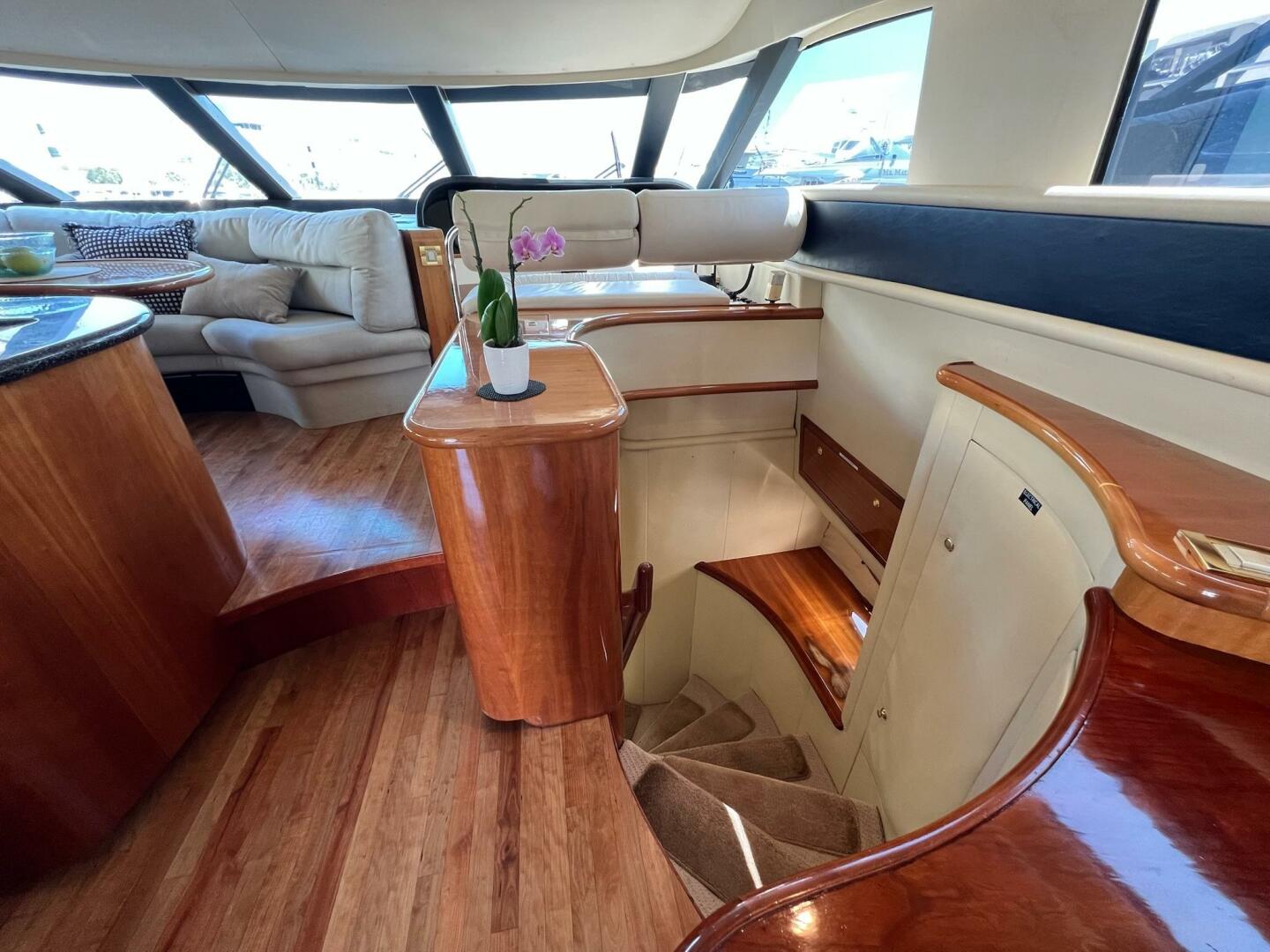 Slide: The Image of 2001 Neptunus 56 Flybridge- Companionway - 5226575